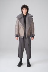 VSP - Grey Shearling Coat
