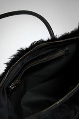 Mariana - Schwarze Ledertasche