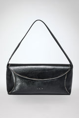 Matilde - Schwarze Ledertasche
