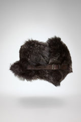VSP - Jacotte - Dark Brown Leather Neckwarmer