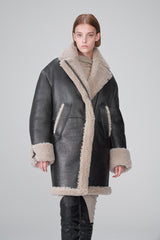 VSP - Anthracite Shearling Coat