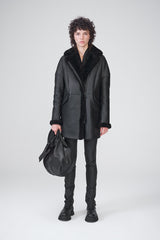 VSP - Black Shearling Coat