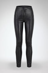 Helga – Schwarze Lederhose