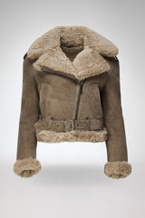 VSP - Tierra - Anthracite Shearling Jacket