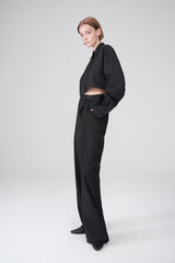 VSP - Joana - Black Wool Pants