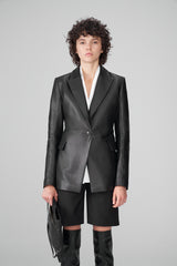 VSP - Isia - Black Leather Jacket
