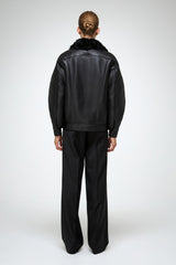VSP - Sandie - Black Shearling Jacket