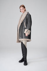 VSP - Anthracite Shearling Coat
