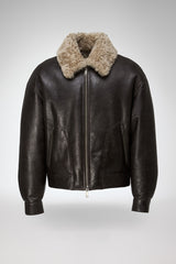 VSP - John - Anthracite Shearling Jacket