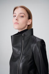 VSP - Black Leather Coat