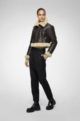 VSP - Yugen - Brown Beige Shearling Jacket