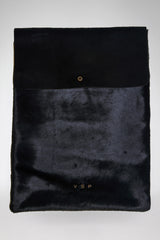 Brie - Schwarze Ledertasche