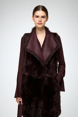 VSP - Siena - Cherry Shearling Vest