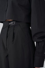 VSP - Joana - Black Wool Pants