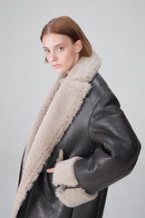VSP - Anthracite Shearling Coat
