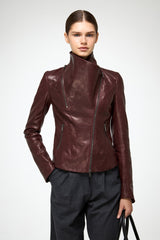 VSP - Edna - Cherry Leather Jacket