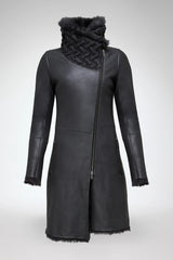 VSP - Mylena - Toscana Anthracite Shearling Coat