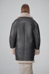 VSP - Anthracite Shearling Coat