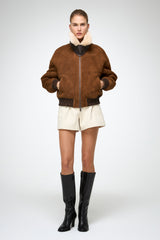 VSP - Tricia - Tobacco Shearling Jacket