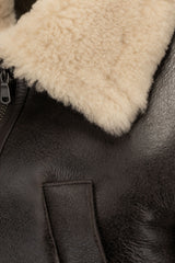 VSP - Yugen - Brown Beige Shearling Jacket