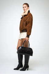 VSP - Tricia - Tobacco Shearling Jacket