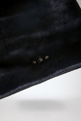 Brie - Schwarze Ledertasche