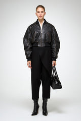 VSP - Adela - Dark Brown Leather Jacket