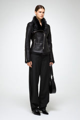 VSP - Renata - Toscana Black Shearling Jacket
