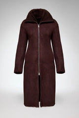 VSP - Salome - Cherry Shearling Coat