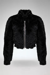 VSP - Liviana - Black Shearling Jacket
