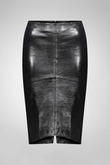 VSP - Mira - Black Leather Skirt