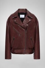 VSP - Gisele - Cherry Leather Jacket