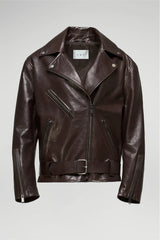 VSP - Marielle - Brown Leather Jacket