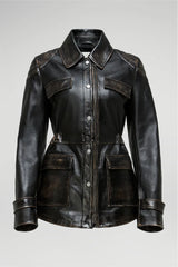 VSP - Joan - Black Leather Jacket