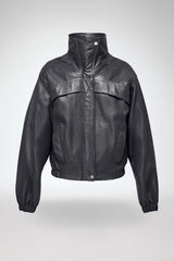 VSP - Eli - Anthracite Leather Jacket