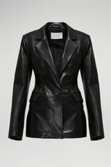 VSP - Oceane - Black Leather Coat
