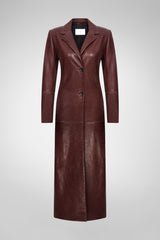 VSP - Laurence - Cherry Leather Coat