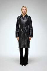 VSP - Liora - Black Leather Coat