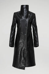 VSP - Vespera - Black Leather Coat