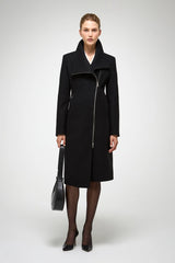 VSP - Vilma - Black Wool Coat