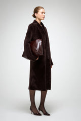 VSP - Flores - Cherry Shearling Coat