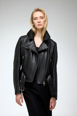 VSP - Amelia-- Black Leather Jacket