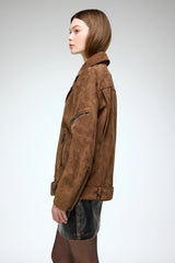 VSP - Ada - Brown Leather Jacket