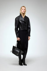 VSP - Isla - Black Leather Jacket