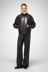 VSP - Tricia - Anthracite Shearling Jacket