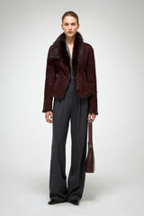 VSP - Renata - Toscana Cherry Shearling Jacket