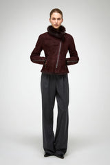VSP - Renata - Toscana Cherry Shearling Jacket