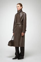 VSP - Isabelle - Light Brown Leather Coat