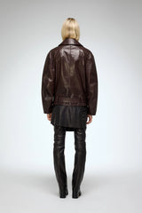 VSP - Marielle - Brown Leather Jacket