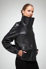VSP - Titiana - Black Leather Jacket